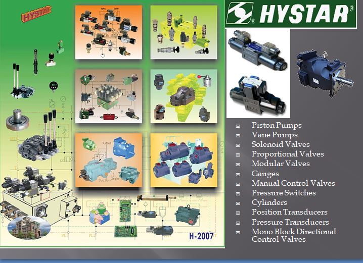 Hystar Hydraulic Directional Stack Valve D03 110 Volt AC Tandem Center CETOP 3 